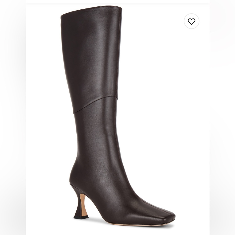 NIB Tony Bianco Fantasy Heeled Boot in Chocolate Nappa
